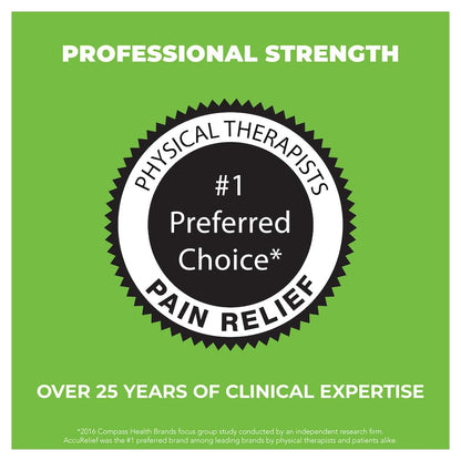 AccuRelief TENS Unit Muscle Stimulater Pain Relief System - Electric Muscle Stimulator with Electrodes for Neck, Back, and Full Body, White and Blue AccuReliefBuy Supplements Australia