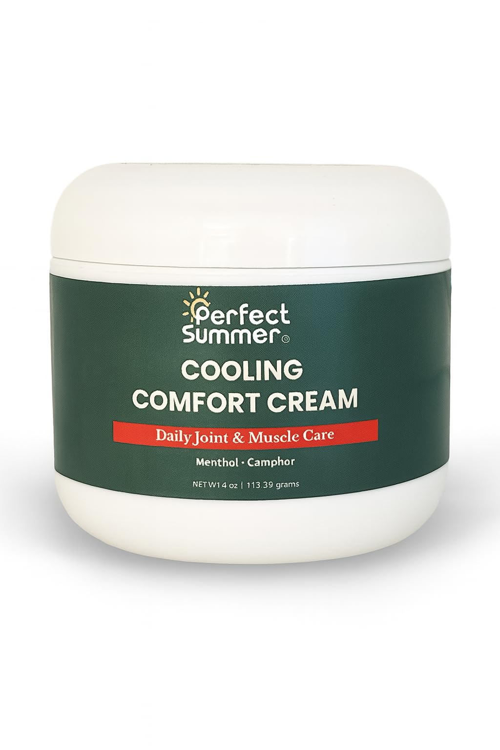 Perfect Summer Cooling Comfort Cream – Muscle Rub & Joint Care – Cooling Relief for Back, Neck, Shoulders & Knees – Non-Greasy, Fast-Absorbing Topical Cream, 4 oz GenericBuy Supplements Australia