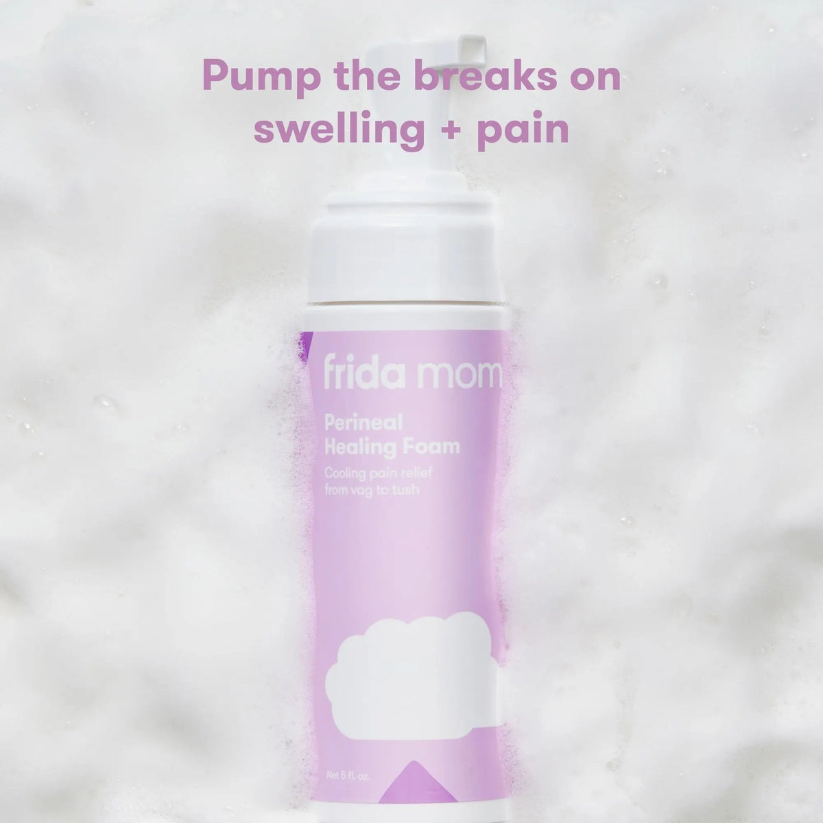 Frida Mom Witch Hazel Perineal Healing Foam for Postpartum Care, Cooling Pain Relief and Hemorrhoid Treatment, 5 Fl Oz Frida MomBuy Supplements Australia