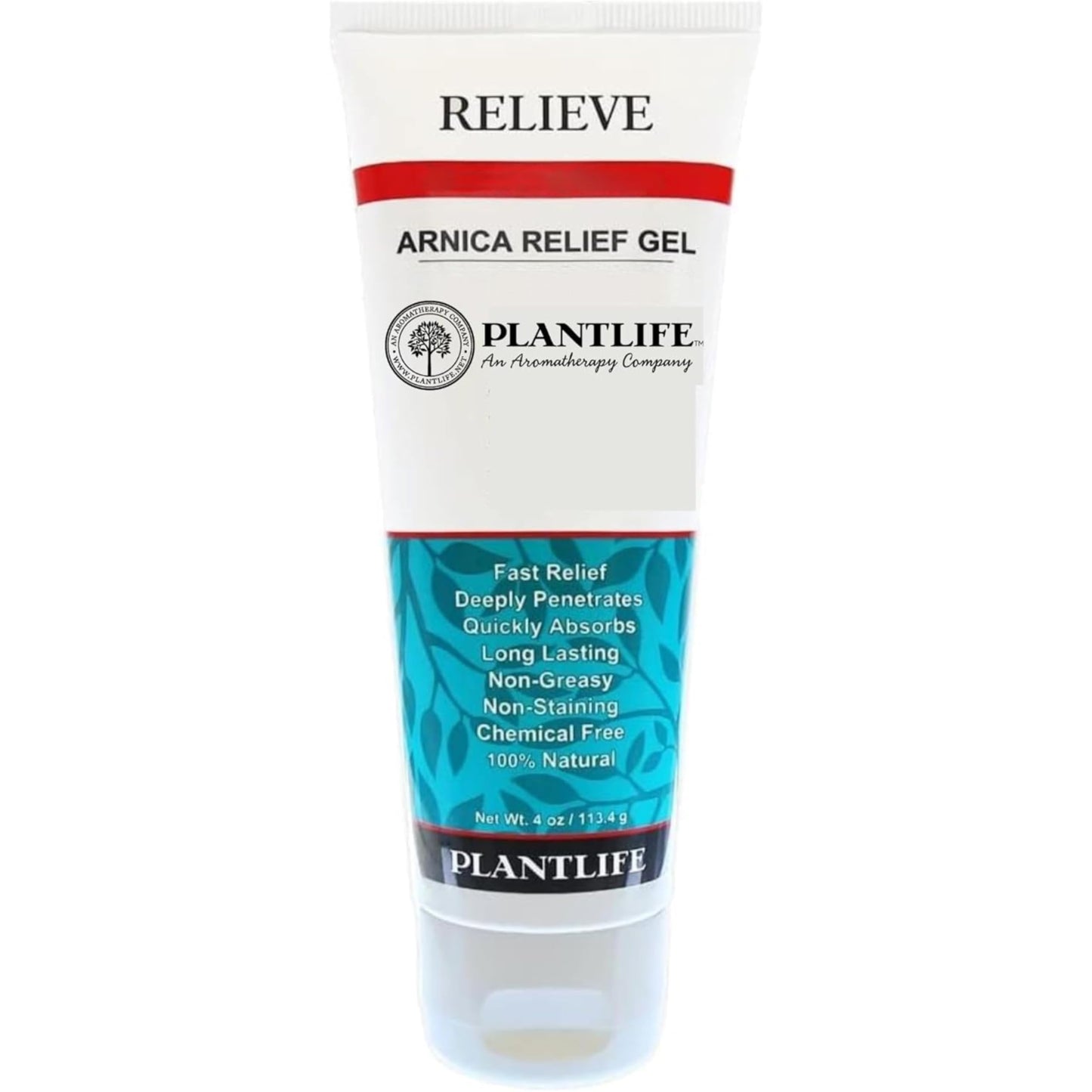 Plantlife Arnica Relieve Gel - Made with Arnica and 100% Pure Essential Oils - Relieve Products are a Homeopathic Solution for Everyday Use - Works Quickly and Effectively - Made in California PlantlifeBuy Supplements Australia