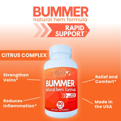 Hem Knockout Fast-Acting Hemorrhoid Pills - Internal Relief Supplement for Pain, Swelling & Bleeding - Natural Vein Support Formula - 90 Day Supply - Made in USA Hem KnockoutBuy Supplements Australia