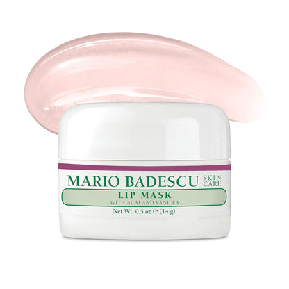 Mario Badescu Lip Mask with Acai and Vanilla for All Skin Types, Overnight Lip Treatment Enriched With Skin Softening Coconut Oil and Hydrating Shea Butter, 0.5 Ounces Mario BadescuBuy Supplements Australia
