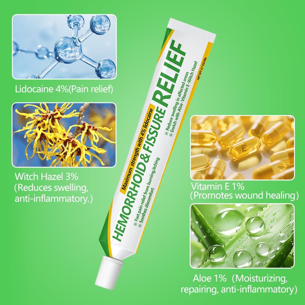 Dr.Goddyik Hemorrhoids and Fissure Relief Cream,Hemorrhoid Ointment for Hemorrhoid Treatment Fast Acting Relief of Pain, Swelling Dr.GoddyikBuy Supplements Australia