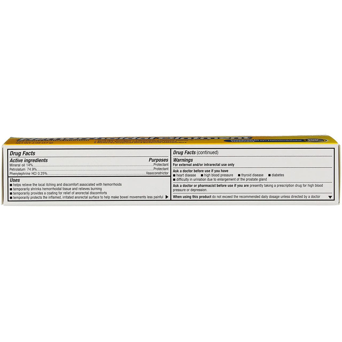 GoodSense Hemorrhoidal Ointment, Phenylephrine HCl, Petrolatum, Mineral oil, Relief from Burning, Itching and Discomfort of Hemorrhoids, 2 Ounces GoodSenseBuy Supplements Australia