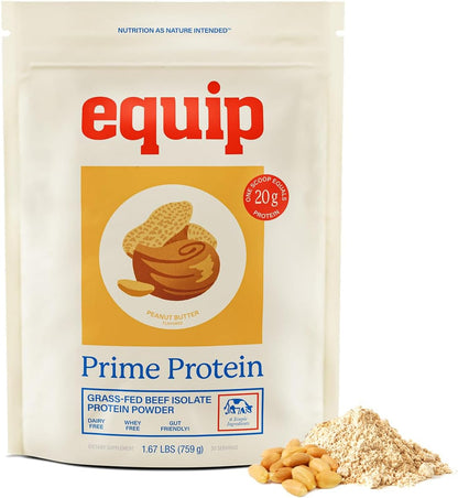 Equip Foods Prime Protein Powder Peanut Butter & Prime Protein Powder Chocolate