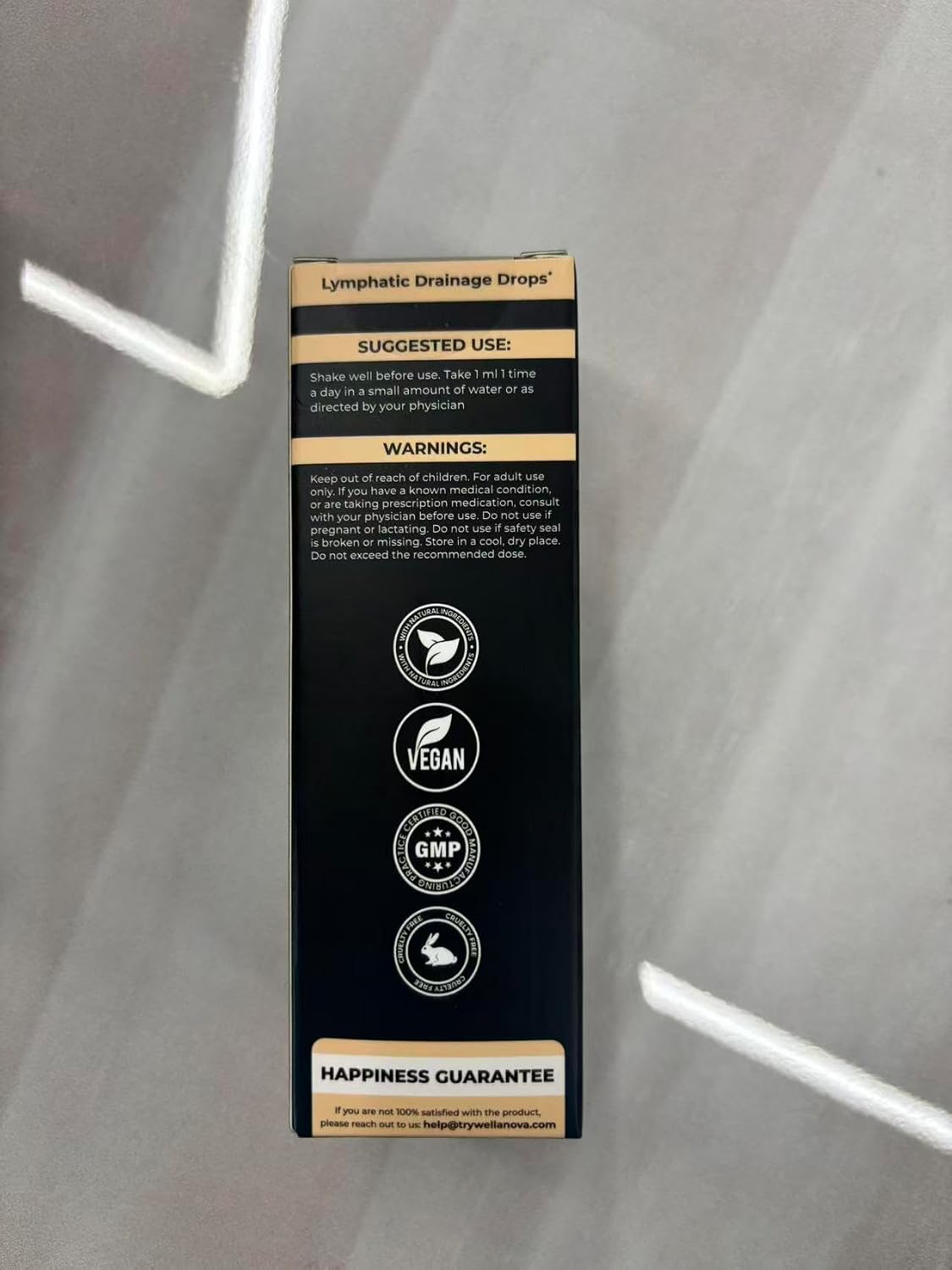 Lymphatic Drainage Support Drops - Supplement for Lymphatic Support | 10-in-1 Herbal Blend Complex With Burdock, Dandelion, Elderberry, 2 Fl Oz
