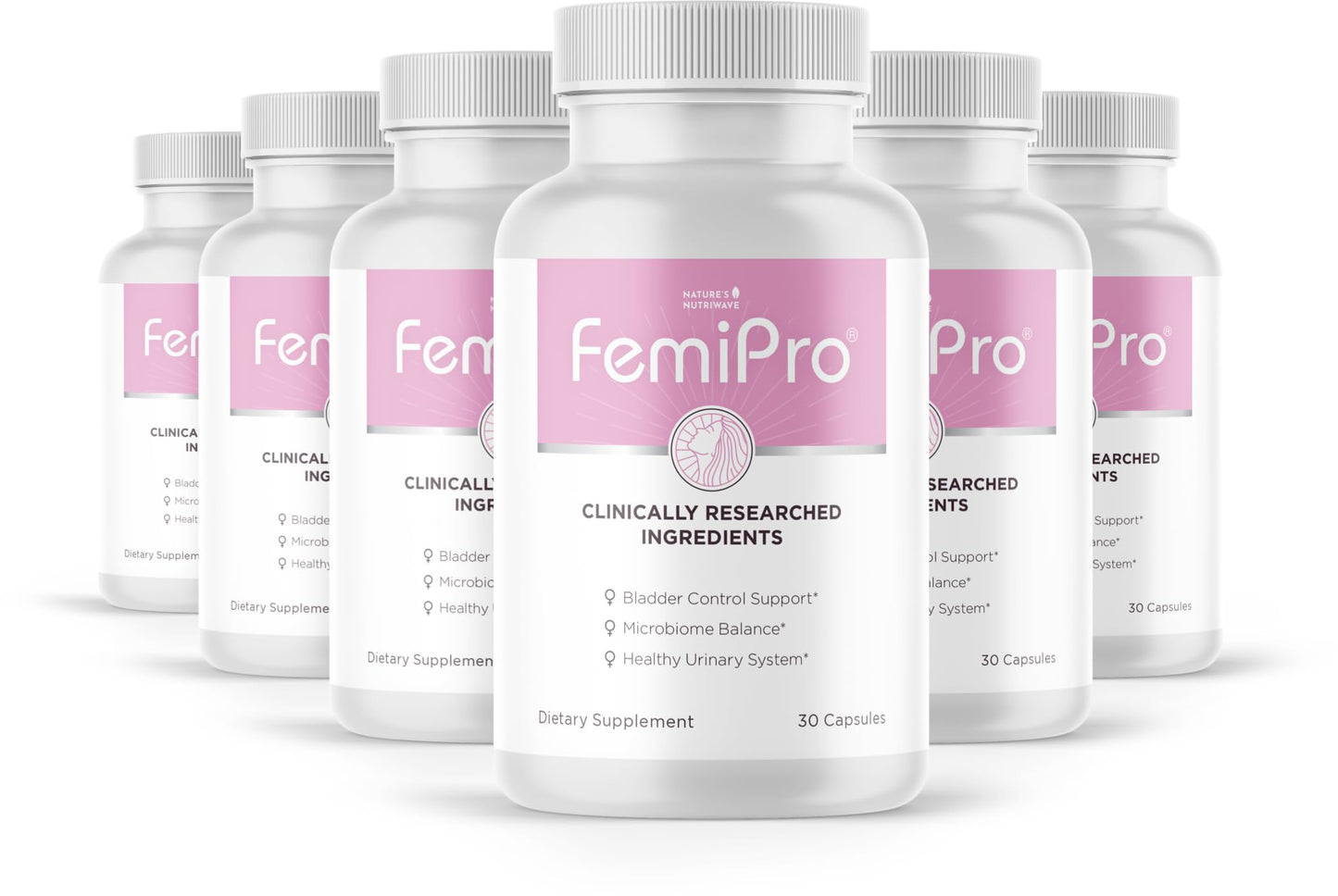 FemiPro – Herb & Probiotic Blend, USA Made – 30 Ct, 1 Month Supply | Herbal & probiotic capsule blend | Non-GMO, Made in USA | Easy-to-swallow daily capsule