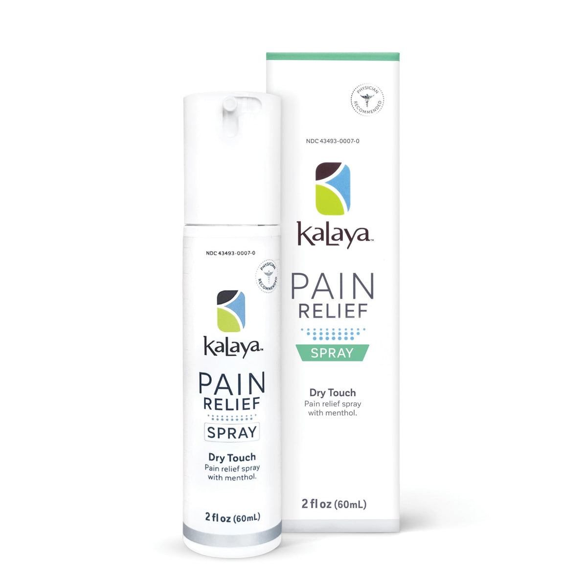Kalaya Pain Relief Spray - Fast-Acting, Quick-Drying Muscle Rub for Joint Pain Relief and Muscle Pain - with Eucalyptus, Menthol, Methyl Salicylate, Camphor - Ideal for Easing Back Pain - 2 oz Kalaya NaturalsBuy Supplements Australia