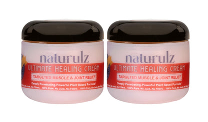 Naturulz Ultimate Healing Cream 4oz Bundle & Save – Plant-Based Topical for Daily Relief of Soreness, Stiffness & Discomfort in Back, Shoulder, Knee, Neck & Foot, Lightweight, Clean Ingredients NaturulzBuy Supplements Australia