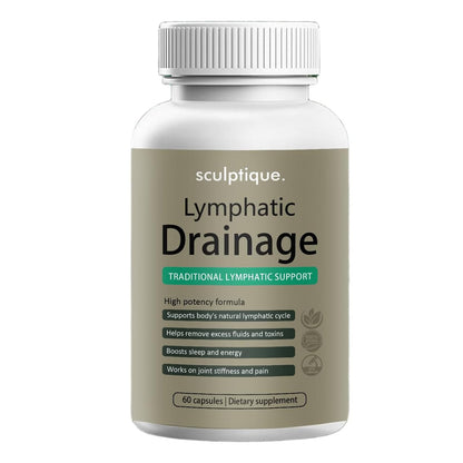 pressurepal Sculptique Lymphatic Drainage Capsules, New Maximum Potency Formula with Dandelion Extract, Cleavers Extract - Supports Cellulite Reduction, Lymphatic Drainage, 60 Capsules (1pcs) pressurepal buy supplements Au