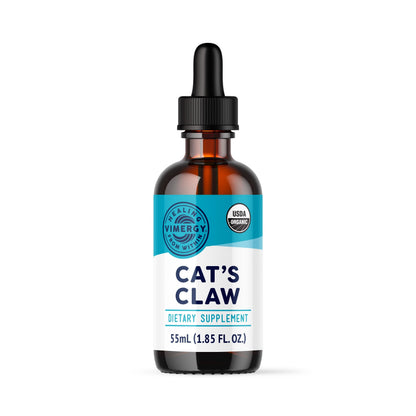 Vimergy USDA Organic Cat’s Claw Liquid – Provides Antioxidant Support* – Benefits The Immune System* – Vegan, Gluten-Free, Non-GMO – 57 Servings (115 mL)