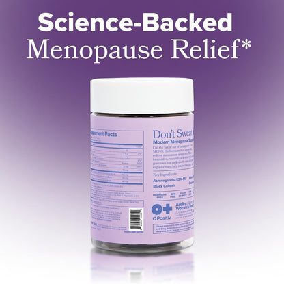 MENO Menopause Gummies - Hot Flashes & Night Sweats – 30-Day Supply