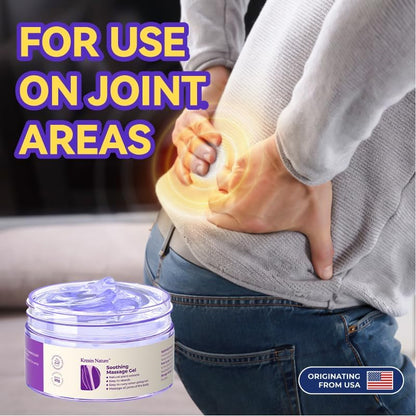 Kreain Nature 2 PCS Joint Gel Purple Soothing Massage Gel Soothes Knees, Lumbar, Neck, Back, Shoulders, Hands, and Feet, 1.76 oz Kreain NatureBuy Supplements Australia