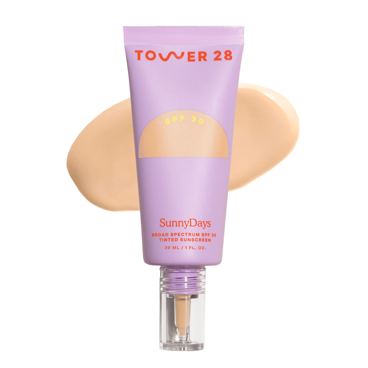 Tower 28 SunnyDays SPF 30 Tinted Moisturizer - 2-in-1 Buildable Coverage Foundation + Mineral Sunscreen for Face - Zinc Oxide, Aloe & Prickly Pear for Sensitive Skin - 15/Light Warm (1 oz) Tower 28Buy Supplements Australia