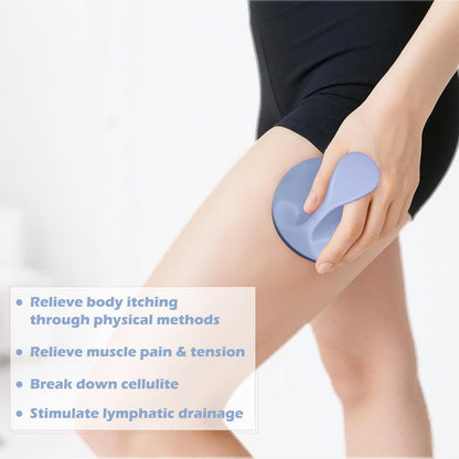 iunxkmi Lymphatic Massage Roller for Cellulite Remover Body Sculpting - Handheld Cellulite Massage Tool for Body Bloat Blood Circulation Lymphatic Drainage Blue iunxkmi buy supplements Au