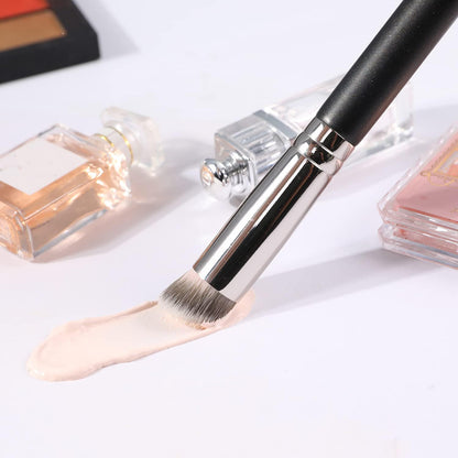 ENERGY Concealer Brush Under Eye Mini Angled Flat Top Kabuki Nose Contour Brush for Concealing Blending Setting Buffing with Powder Liquid Cream Cosmetic Pro Small Makeup Foundation brushes 270 ENERGYBuy Supplements Australia