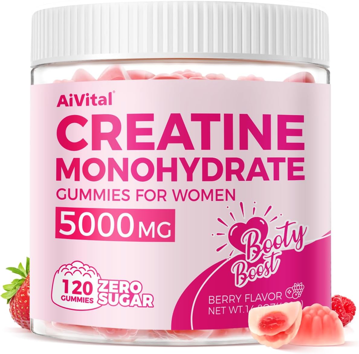 AiVital™ Creatine Gummies for Women with Creatine Powder for Men 5000mg