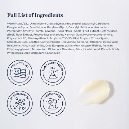 Beverly Hills MD Quench + Hydrate Daily Gel Moisturizer- Visibly Smooth, Plump, Hydrate Face & Neck for Wrinkles, Sagging- Skin Smoothing & Re-Energizing- Visibly Reduce Signs of Aging w/Niacinamide Beverly Hills MDBuy Supplements Australia