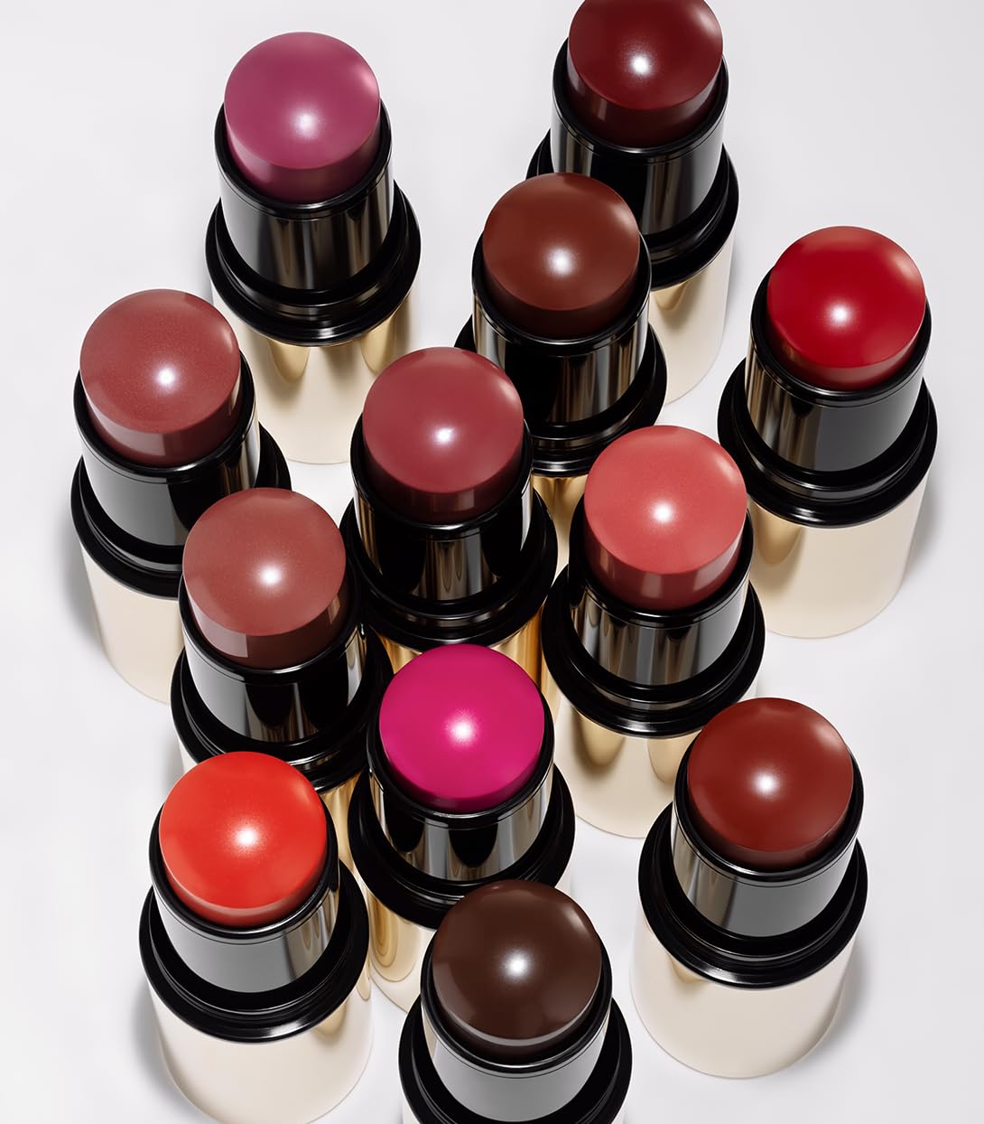MAKE Beauty Heat Stroke Cream Blush Stick for Cheeks with Natural Hydrating Dewy Finish. Creamy Gel Blush Balm - Shade Baked, Deep Chocolate Brown Cheek Tint MAKEBuy Supplements Australia