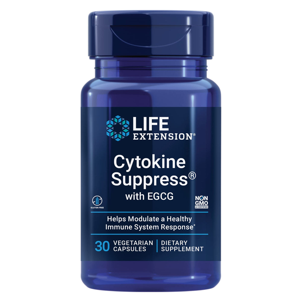 Life Extension Cytokine Suppress with EGCG, 30 Count Life ExtensionBuy Supplements Australia