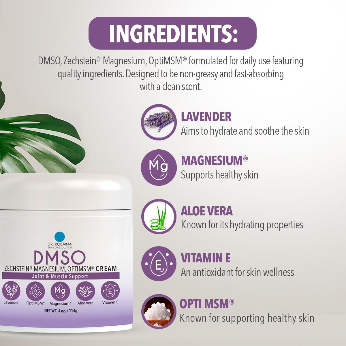 Arnica & DMSO Gel Recovery Bundle – 99.9% Pure Pharmaceutical Grade DMSO & Arnica Roll-On | Lavender Cream & Fast-Absorbing Gel | Hydrating & Non-Greasy | Made in USA Dr. RobainaBuy Supplements Australia