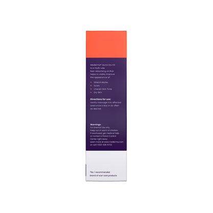 Mederma Quick Dry Oil, Scar and Stretch Mark Treatment, Helps to Improve the Appearance with Natural Botanical Extracts, Paraben Free, Fast-Absorbing, 3.4oz (100ml) MedermaBuy Supplements Australia