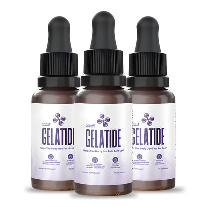 Gelatide Drops – Maca, Grape Seed & Chromium – 2 fl oz, 1 Month Supply | Also includes herbal blend with Maca, Grape Seed Extract & Chromium | Non-GMO, Stimulant-Free, Made in USA