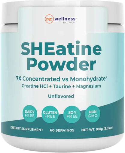 Reignite Wellness by JJ Virgin SHEatine Powder (Unflavored), ElectroReplenish, and Bone Broth All-in-One Shake (Chocolate)