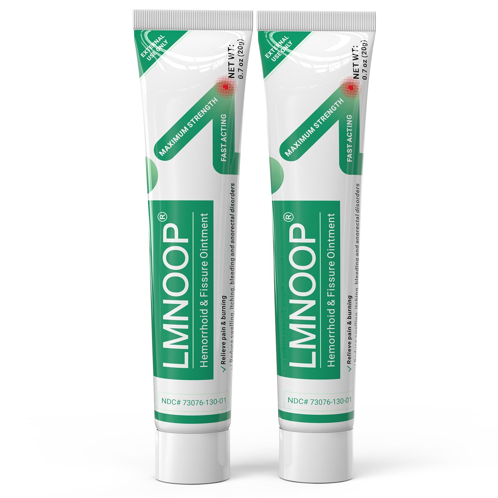 Hemorrhoid Treatment Ointment, Maximum Strength Treatment & Fast Relief for Pain, Itching, Burning, Swelling, Fissure, Bleeding, Discomfort, Long-Lasting Internal & External Hemorrhoid Cream, (2-Pack) LMNOOPBuy Supplements Australia