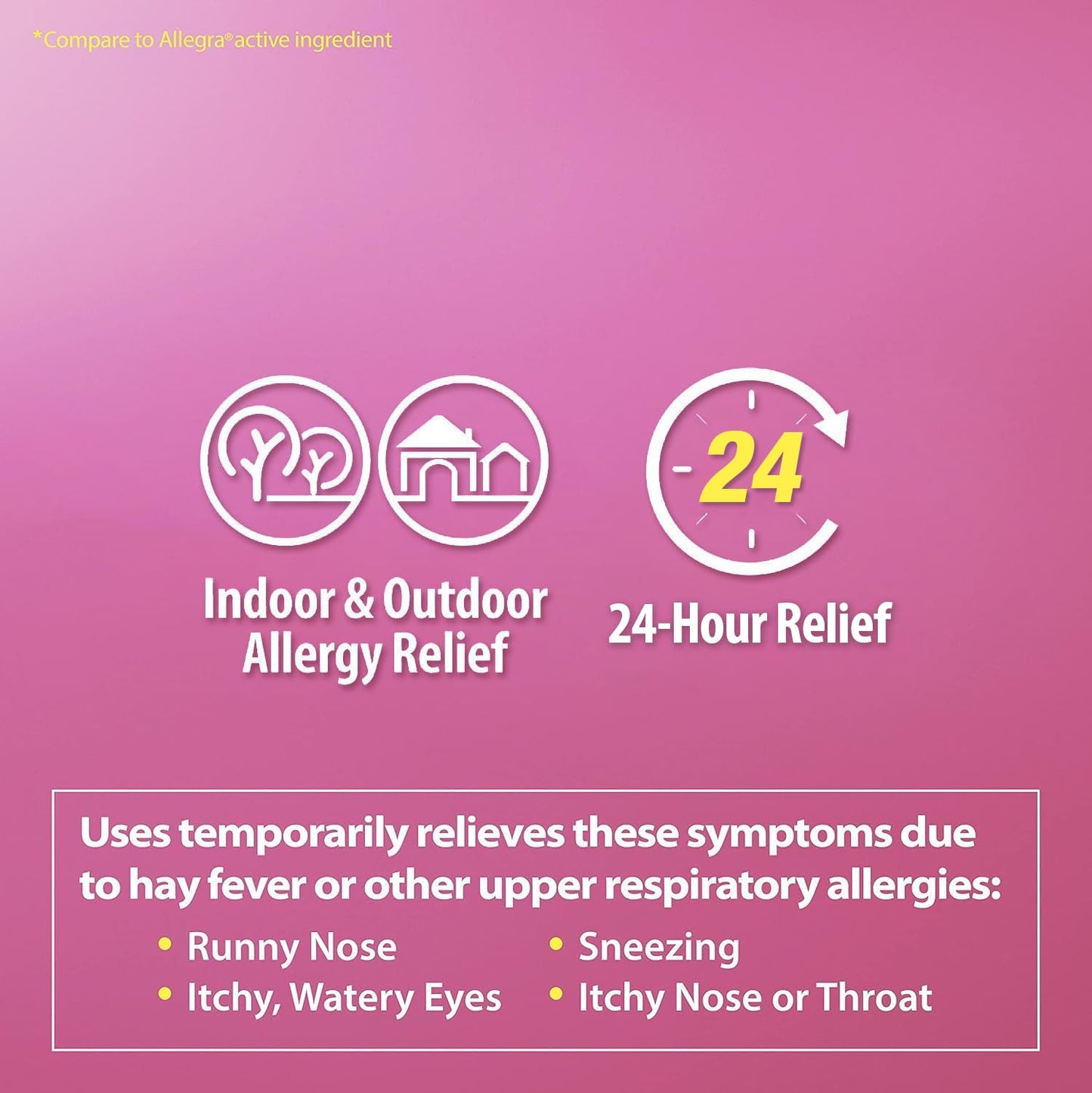 HealthA2Z Fexofenadine Hydrochloride 180mg, Antihistamine for Allergy Relief, 24-Hour Antihistamine for Allergy Relief (120 Count (Pack of 1)) HealthA2Z buy supplements Au