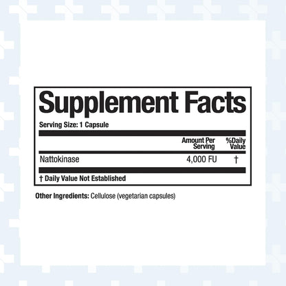 Arthur Andrew Medical, Nattovena, Pure Nattokinase 4000 FU, 180 Capsules | Double Strength Pure Nattokinase 4000 FU. Cardiovascular Support, & Healthy Blood Viscosity. Soy Free, Non-GMO, Vegan