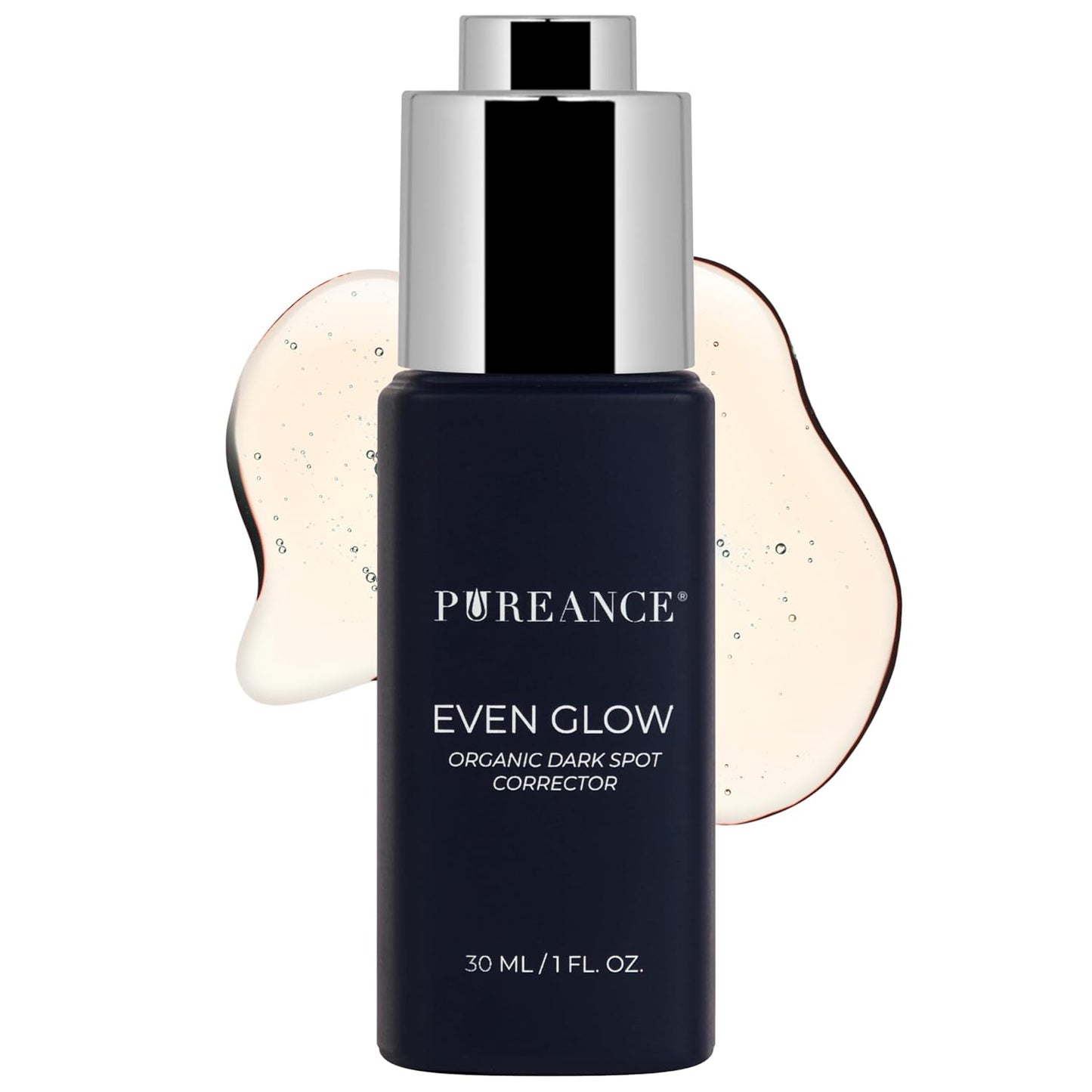 PUREANCE Even Glow - Organic Vitamin C Serum for Dark Spots on Face | Dark Spot Corrector & Remover for Face & Body - Kakadu Plum Extract, Maple Leaf Extract, Aloe Leaf Juice & More - 1 Fl Oz