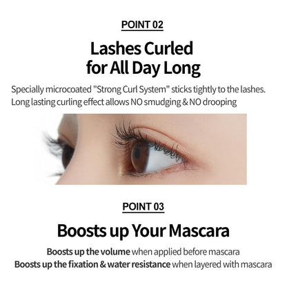 ETUDE Oh M'Eye Lash Black Tint Mascara – Natural Glossy Effect with Long Lasting Strong Curl System, Volume Enhancing, Smudge-Free, Improved fixation and water resistance, Korean Makeup, Kbeauty ETUDEBuy Supplements Australia