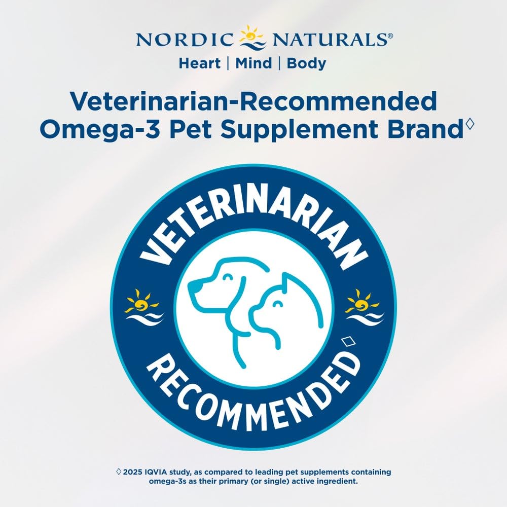 Nordic Naturals Pet Digestive Support with Probiotics, Pork Bone Broth Flavor - 30 Soft Chews - Nutritional Supplement for a Healthy Digestive System and GI Support - 30 Non-GMO Chews Nordic NaturalsBuy Supplements Australia