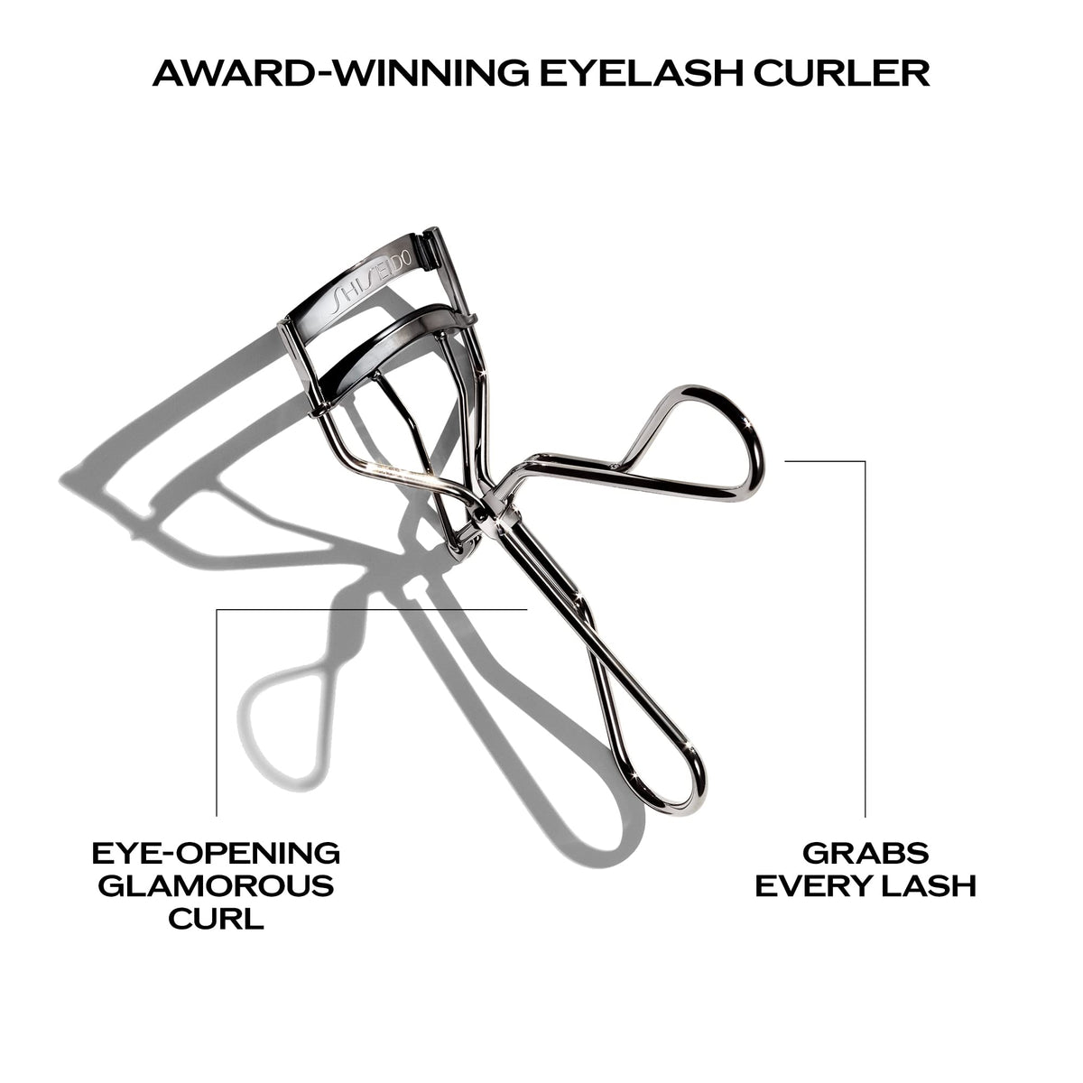 Shiseido Eyelash Curler - Crimps & Curls Lashes for Perfect, Eye-Framing Fringe - Gentle & Safe - Includes Replacement Pad ShiseidoBuy Supplements Australia