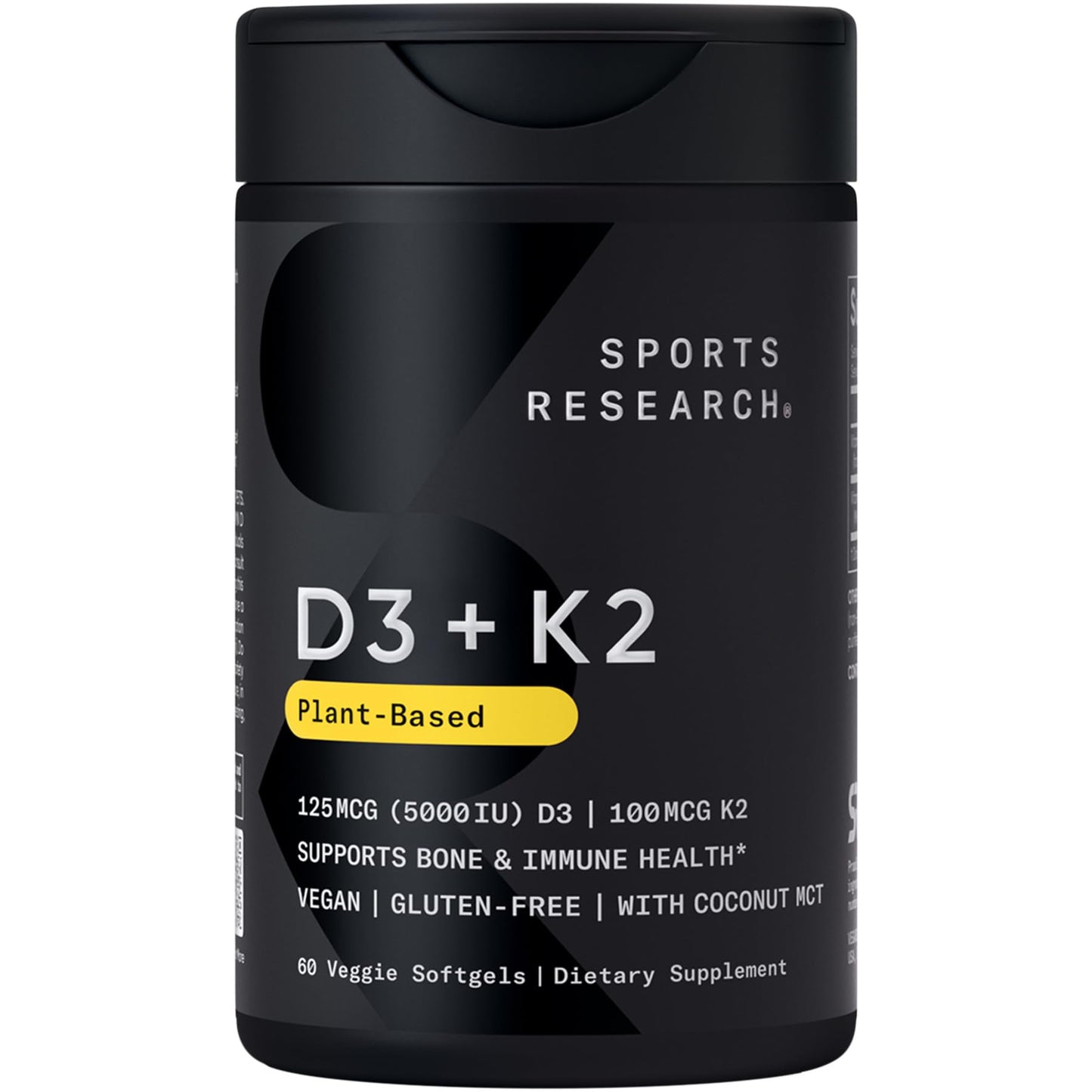 Sports Research® 2-in-1 Pack - Total Omega-3 Fish Oil 2200mg - 960mg of EPA & DHA, and Vitamin D3 5000iu + K2 100mcg Sports Research buy supplements Au