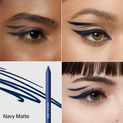 HAUS LABS BY LADY GAGA Optic Intensity Eco Eyeliner - Navy Matte + Complimentary Sheet Face Masque HAUS LABS BY LADY GAGABuy Supplements Australia