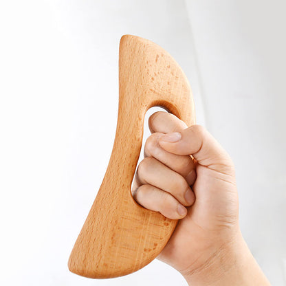 FKYzixeh Lymphatic Drainage Massager, Wooden Gua Sha Tool for Body, Manual Massage Scraper for Anti Cellulite and Relieve Muscle Fatigue, Body Gua Sha Paddle (Style A) FKYzixeh buy supplements Au