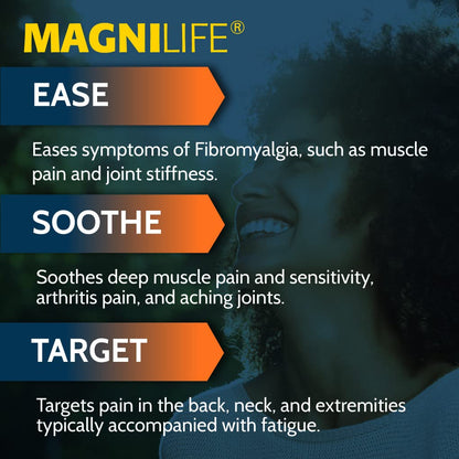 MagniLife Pain & Fatigue Relief Cream 4 oz Pain & Inflammation Relief Foam 4 oz. Natural Joint & Muscle Pain Relief Bundle for Shoulders, Back, Knees, Arthritis, Stiffness & Soreness MagniLifeBuy Supplements Australia