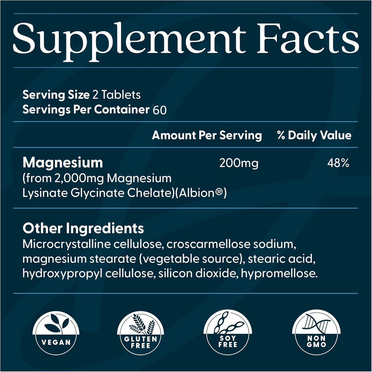 Doctor's Best High Absorption Magnesium Glycinate Lysinate Supplement for Sleep Support - Chelated Magnesium Tablets for Women & Men, 200mg per Serving, Supports Calm & Relaxation, Vegan - 120 Count Doctor's BESTBuy Supplements Australia