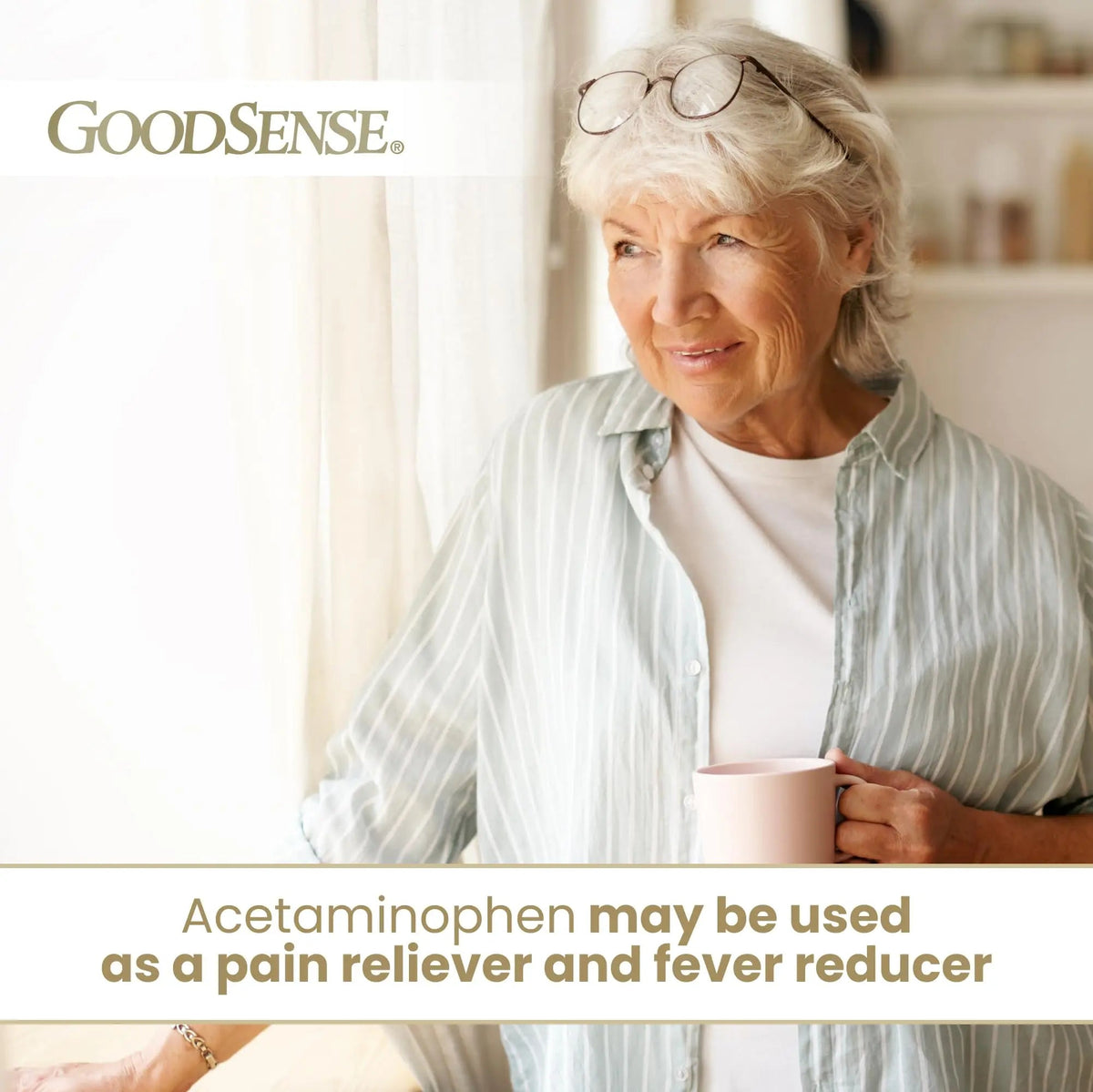 GoodSense Extra Strength Pain Relief, Acetaminophen Caplets, 500 mg, 500 Count GoodSenseBuy Supplements Australia
