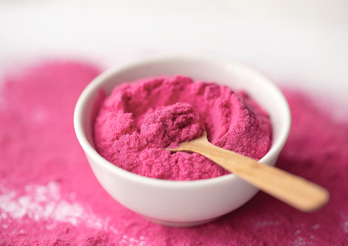 Food to Live Organic Dragon Fruit Juice Powder, 16 Pounds – Non-GMO, Powdered Red Pitaya, Vegan, Bulk. Contains Maltodextrin. Rich in Antioxidants, Fiber, Vitamin C. Perfect for Shakes, Smoothie Bowls Food to Live buy supplements Au