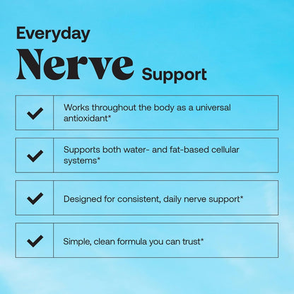 Basic Brands Nerves Alpha Lipoic Acid, 200 mg 1 Pack | Antioxidant, Immune Support, Eye Health Support, Heart Health Support, Nerve Health