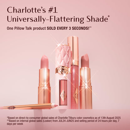 Charlotte Tilbury Matte Revolution Lipstick - Long Lasting, Matte Lipstick with Buildable Color & Lip-Loving Ingredients - Creamy, Easy to Blend Formula - Pillow Talk Original Charlotte TilburyBuy Supplements Australia