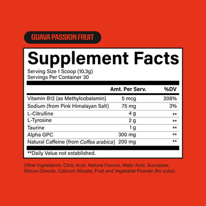 RAW Essential Tingle-Free Pre Workout Powder - Preworkout Without Beta-Alanine for Clean Energy & Focus - Workout Supplement with 200mg of Natural Caffeine - Pink Lemonade - 30 Servings