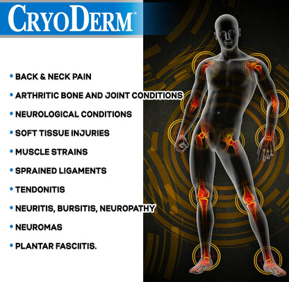 CryoDerm 4 oz Spray Cold Therapy (6 Pack) CryoDermBuy Supplements Australia