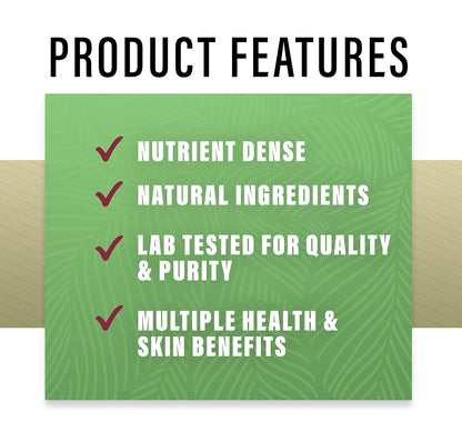 Perfect Bovine Gelatin 100% Grass Fed Beef Gelatin Powder (Cooked Collagen), Brazilian Pasture Raised ~ Large 23.3oz. 60 Serving Container ~ No Fillers, GMOs or Pesticides