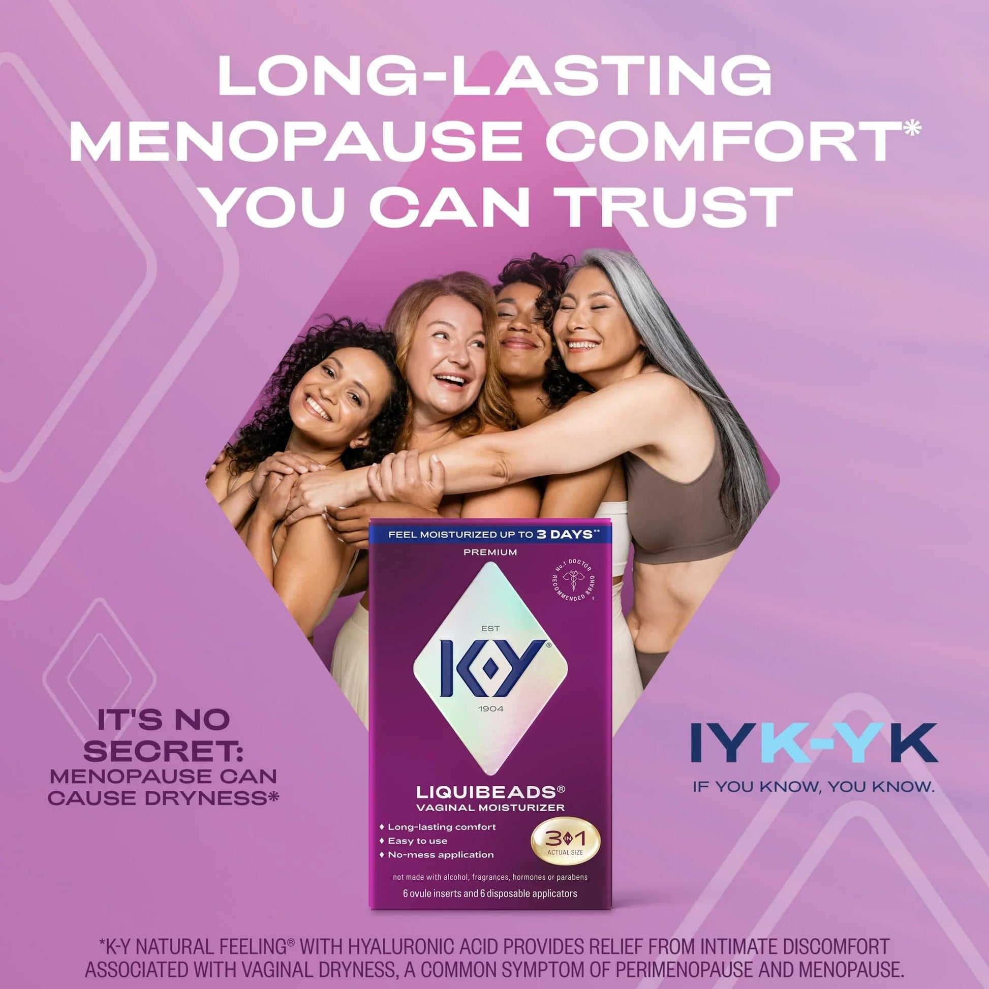 K-Y Liquibeads Vaginal Moisturizer for Women, Silicone Lube Vaginal Suppository, Vaginal Lubricant Helps Reduce Pain Due to Vaginal Dryness, 6 Vaginal Suppositories & 6 Vaginal Applicators K-Y buy supplements Au