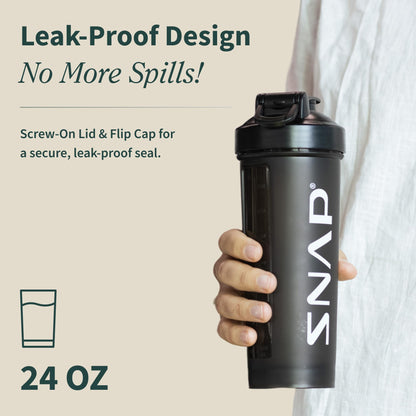 Snap Supplements Shaker Bottle 400ml