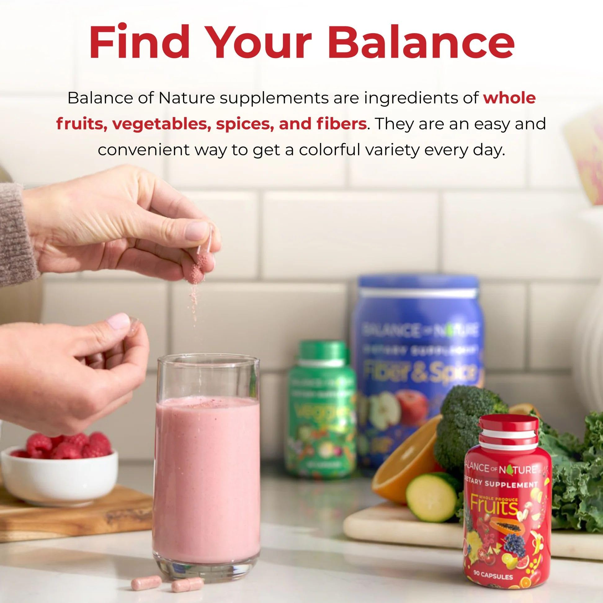 Balance of Nature Whole Fruits Supplement with Superfood Fruits Balance of Nature buy supplements Au